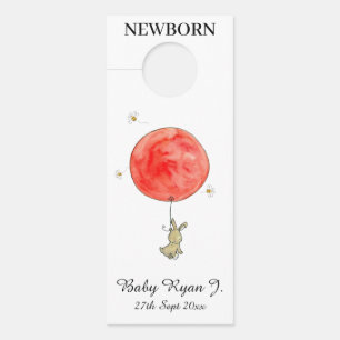Affichette De Porte Séparateur de penderie pour nourrissons - Lapin no