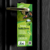 Affichette De Porte Services modernes de jardinage