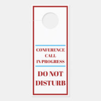 Signal de cintre - Appel de conférence en cours