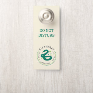 Affichette De Porte SLYTHERIN™ Insigne de fierté de la Maison du serpe