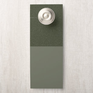 Affichette de porte Top Moss - Personnalisable