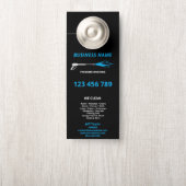 Affichette De Porte Usine de lavage à pression professionnelle (Sur le bouton)