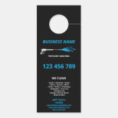 Affichette De Porte Usine de lavage à pression professionnelle (Dos)