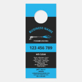 Affichette De Porte Usine de lavage à pression professionnelle (Devant)