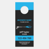 Affichette De Porte Usine de lavage à pression professionnelle (Devant)