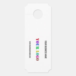 Affichette De Porte Votre logo Entreprise Texte personnalisé Affichett