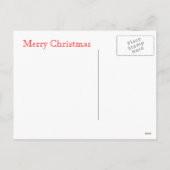 Affinity for Elf culture Postcard Feestdagenkaart (Achterkant)