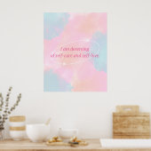 Affirmatie Zelfliefde Poster (Keuken)