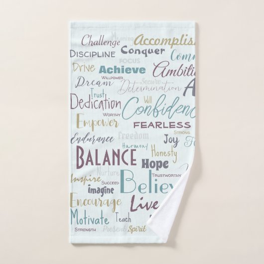 Affirmation (Serviette à main)