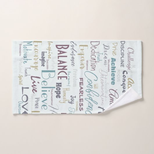 Affirmation (Serviette à main)