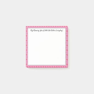 Affirmation amusante pour les notes Memory Post-It