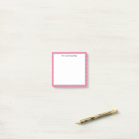 Affirmation amusante pour les notes Memory Post-It (Sur un bureau)