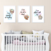 Affirmation animale motivée par des Whimsical Prin