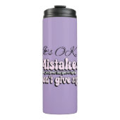 Affirmation Bouteille d'eau thermique (Devant)