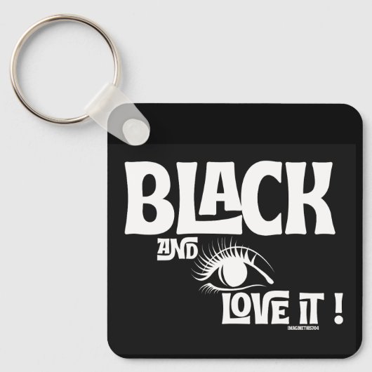 Affirmation d'amour - Porte-clés (Recto)