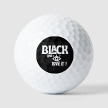 Affirmation de l'amour - Balles de GOLF (unisexe)
