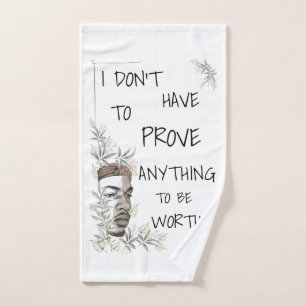 Affirmation de valeur personnelle positive