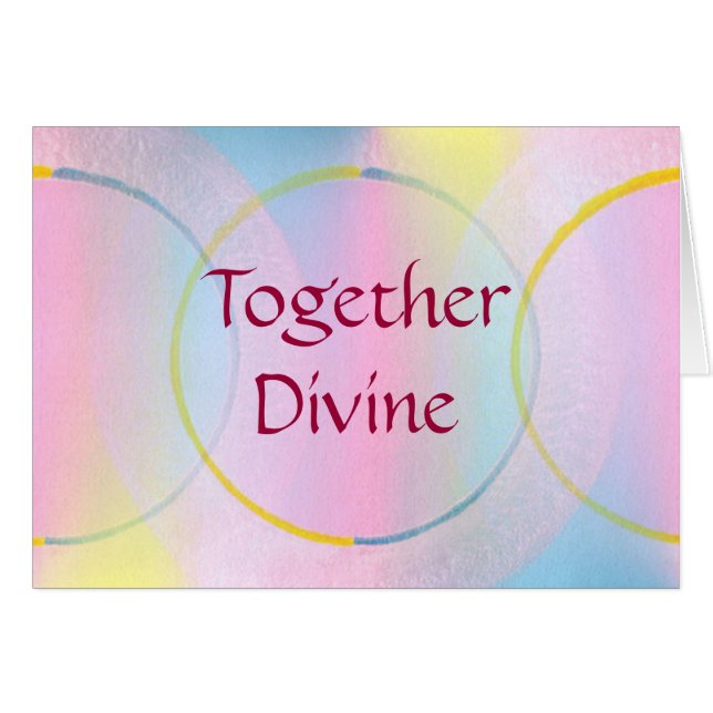 Affirmation Divine Positive Ensemble (Devant horizontal)