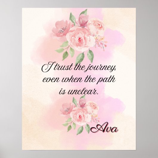 Affirmation Faith: Poster (Voorkant)