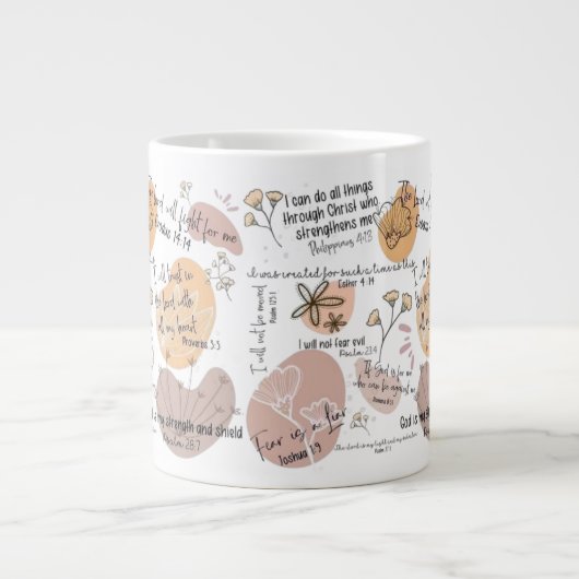 Affirmation Motivationnelle Foi Mug Pour Les Croya (Devant)