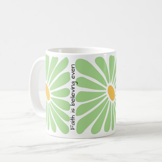 Affirmation mug - Bible study gift - Positive mug (Devant gauche)