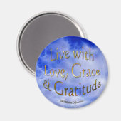 Affirmation positive et aimant de foi (Recto/Verso)