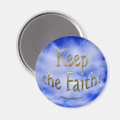 Affirmation positive et aimant de foi (Recto/Verso)