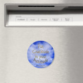 Affirmation positive & Gratitude Magnet (In Situ (Lave-vaisselle))