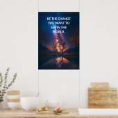 Affirmation positive Poster de la citation de Humb (Cuisine)