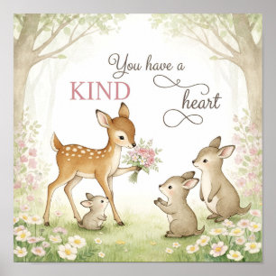 Affirmation pour enfants - Vous avez une affiche p