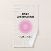 Affirmation quotidienne, Affirmation positive, Spi (Serviette à main)