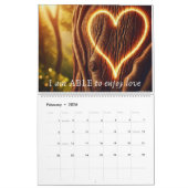 AFFIRMATIONS ABLE Calendrier inspirationnel (Feb 2026)
