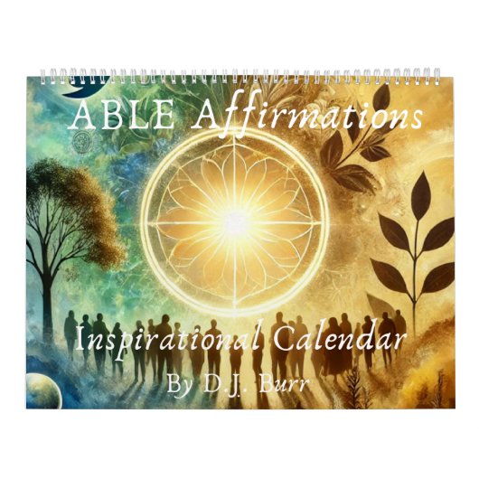 AFFIRMATIONS ABLE Calendrier inspirationnel (Protection)