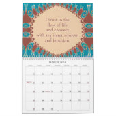 Affirmations Artiste Calendrier 12 mois (Mar 2026)