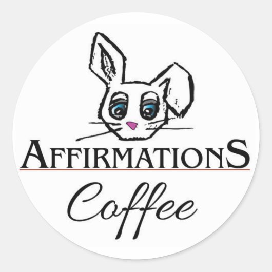 Affirmations Bunny Stickers (Voorkant)