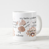 Affirmations café tasse espagnol (Devant droit)