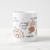 Affirmations café tasse espagnol (Devant)