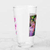 Affirmations de fées roses Verre à boire 20 oz (Droite)