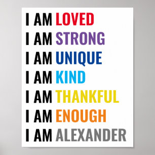 Affirmations décoration murale