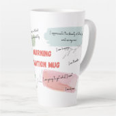Affirmations du matin Mug (Angle droit)