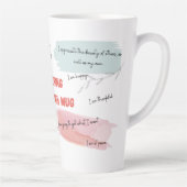 Affirmations du matin Mug (Droite)