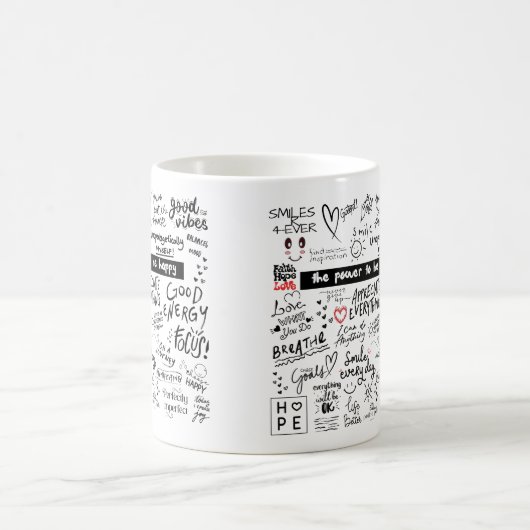 AFFIRMATIONS GOOD VIBES MUG (Centre)