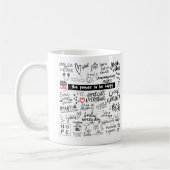 AFFIRMATIONS GOOD VIBES MUG (Gauche)