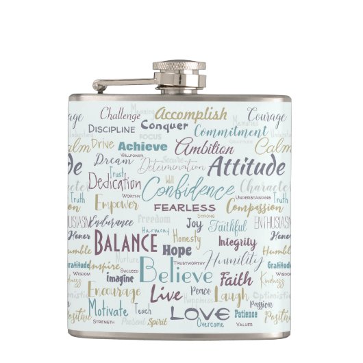 Affirmations   heupfles (Voorkant)