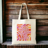 Affirmations joyeuses mignon Sac fourre-tout rétro