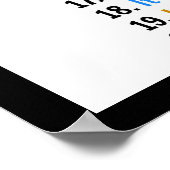 Affirmations Office Poster - Warrior Mindset (Hoek)