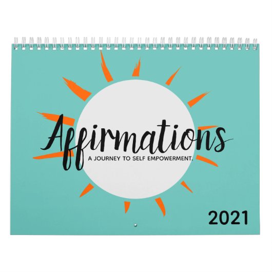 Affirmations positives| Calendrier de l'année modi (Protection)