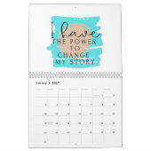 Affirmations positives| Calendrier de l'année modi (Jan 2027)