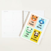 affirmations positives du panda pour les enfants (Devant avec enveloppe)