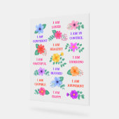 Affirmations positives Inspirational Daily Floral (Angle)